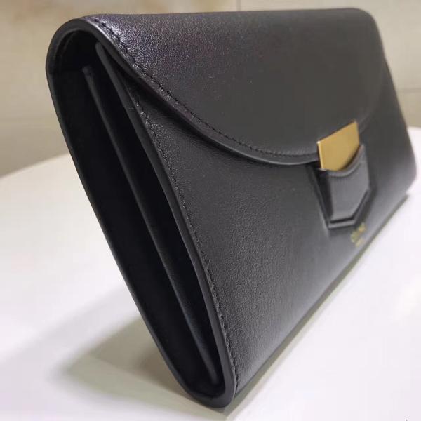 2017SS新作 CELINE セリーヌコピー財布 スプリングコレクションより CELINE flap 107853APM.02PD